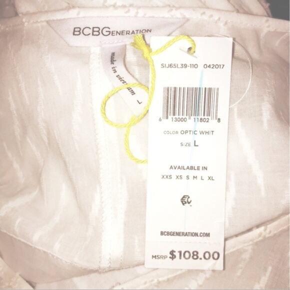 BCBGeneration NEW Textured A-line Summer Dress NWT - Picture 11 of 11